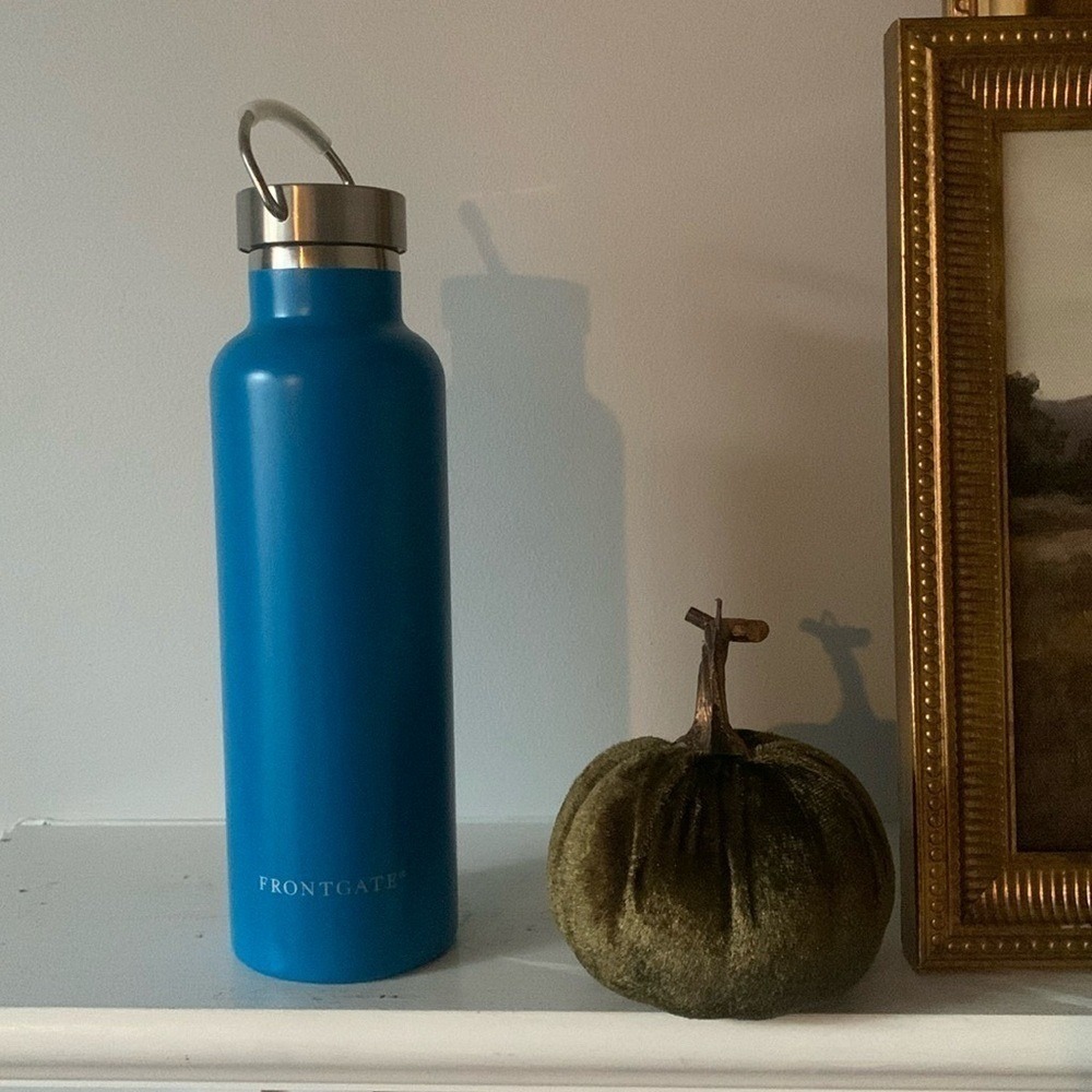 Frontgate‎ Insulated Canteen blue new